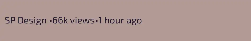 SP Design •66k views•1 hour ago